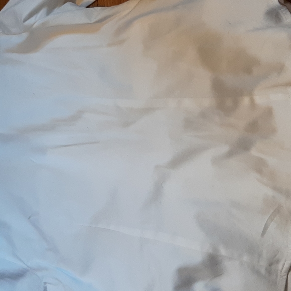 Dress Barn White Cotton Blouse Size M - Picture 11 of 12